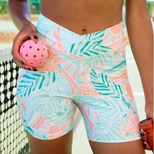 Kenny Flowers The Hawaii Sport Short, Tropical Floral print, Size Medium